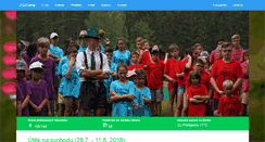 Desktop Screenshot of dsjcamp.org
