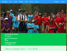 Tablet Screenshot of dsjcamp.org